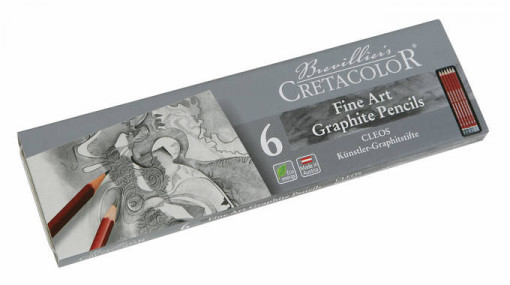 Creta Cleos fine art grafitne olovke 1/6 Cretacolor 16025
