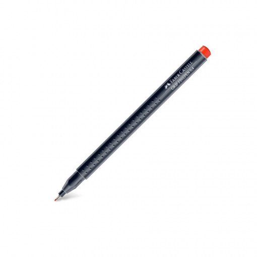 Faber Castell fineliner GRIP dark cadmium orange