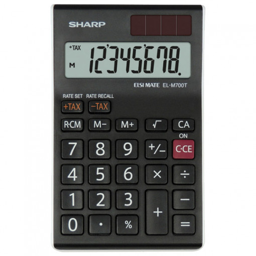 Kalkulator komercijalni 8mesta Sharp EL-M700T-WH crno beli