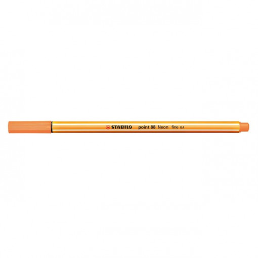 Lajner STABILO point 0,4mm 88/054 neon oranž
