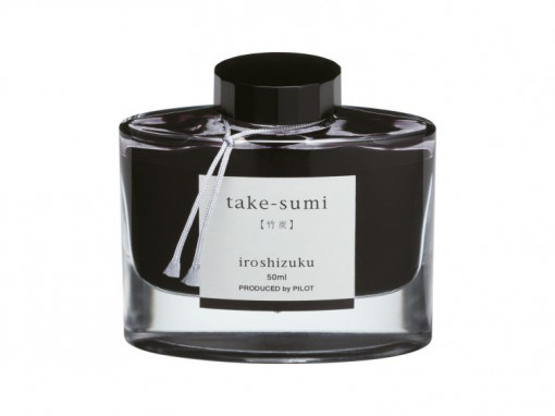 MASTILO PILOT IROSHIZUKU CRNO TAKE SUMI 50ml