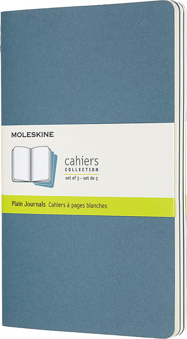ML CAHIER JNLS LG PLA BRISK BLUE