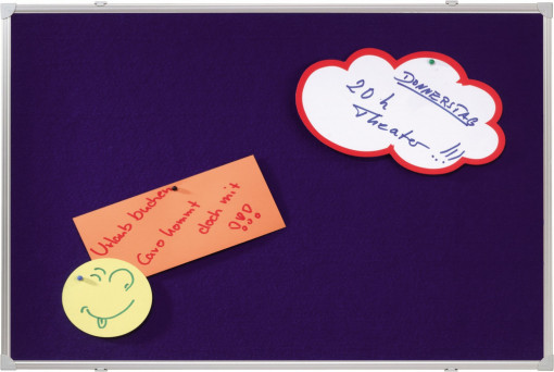 Pinboard aluminijumski ram, 60x90 cm, FRANKEN X-tra!Line