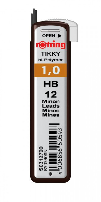 ROTRING mine za patent olovku 1.0mm HB