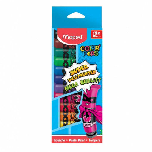 TEMPERE MAPED 1/12 COLOR `PEPS M810510