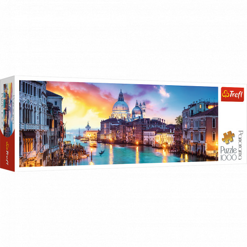 Trefl Puzzle Panorama Canal Grande, Venice 1000 delova