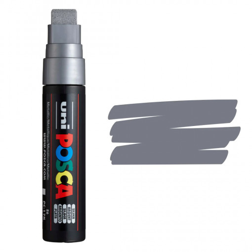 Uni Posca Paint Marker Pen PC-17K - Silver