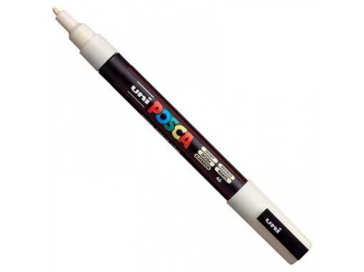 Uni Posca Paint Marker Pen PC-3M - Ivory
