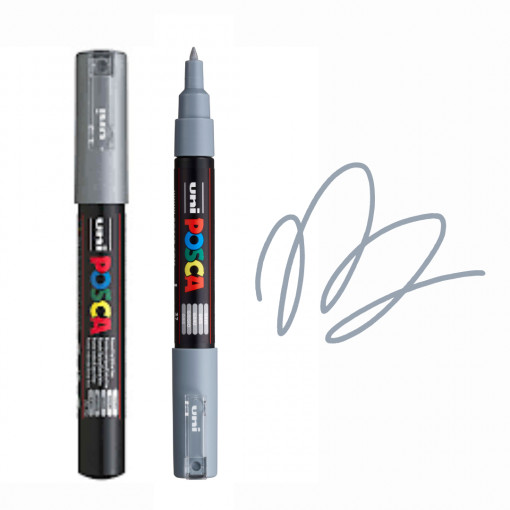 UNI Posca PC-1M Sivi (Grey)
