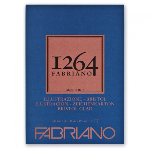 Blok Illustration A4 50L 200g (smooth) 1264 Fabriano