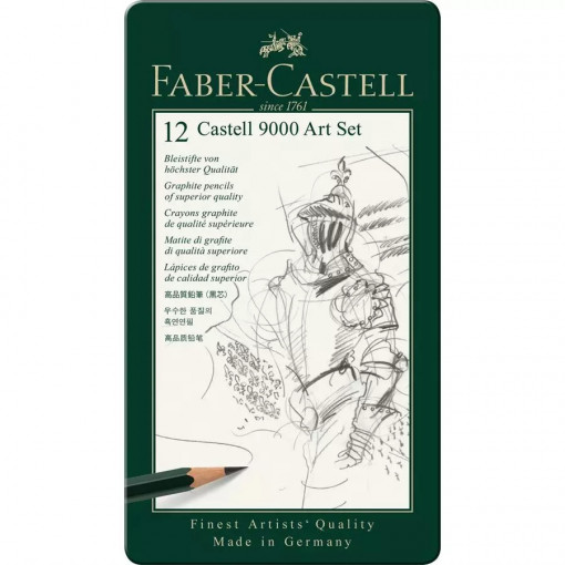 Faber Castell ART set 9000 1/12 2H-8B