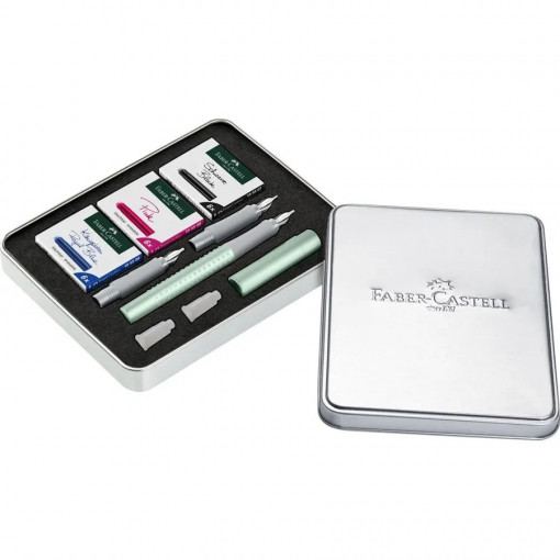 Faber Castell Kaligrafski set GRIP Pearl mint