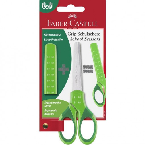 Faber Castell makaze GRIP GREEN
