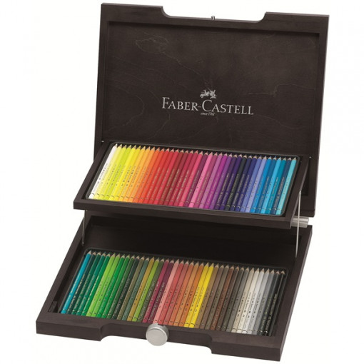 Faber Castell Polychromos 1/72 drvena kutija