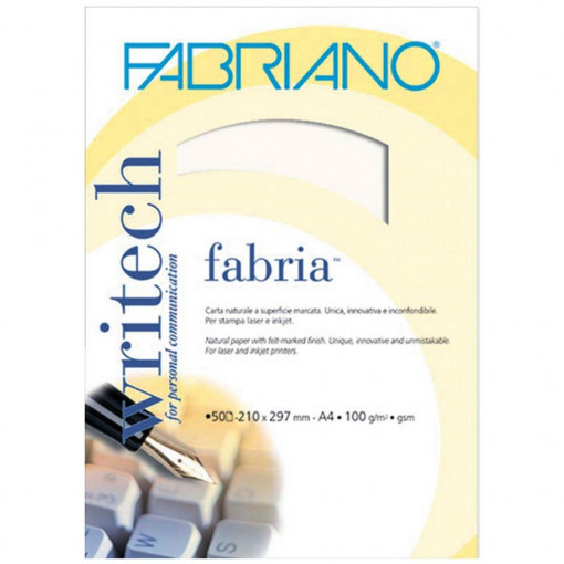 FABRIANO WRITECH FABRIA A4/100gr BRIZZATO NEVE 50l 52212974