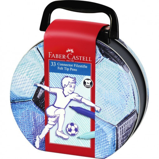 FC flomaster školski 1/40 connector koferče SOCCER
