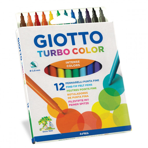 Flomaster 12/1 giotto turbo color blister 071400