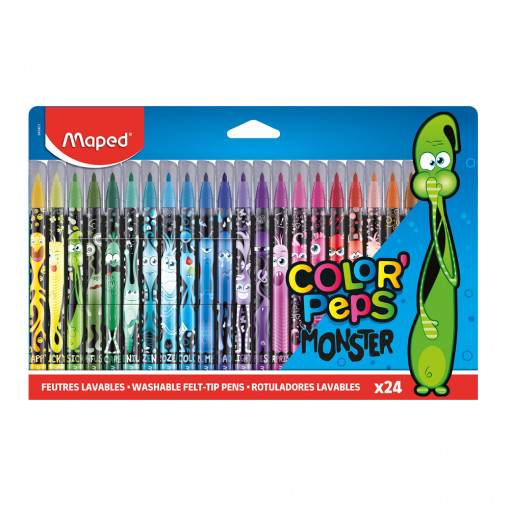 FLOMASTERI MAPED COLOR`PEPS MONSTER 1/24
