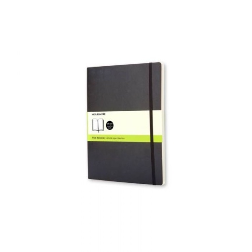 Moleskine Notebook, XL Plain Soft Black