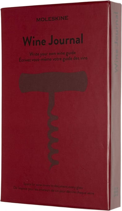 Moleskine Passion Journal Hard Cover Notebook, Boxed, Wine, Large