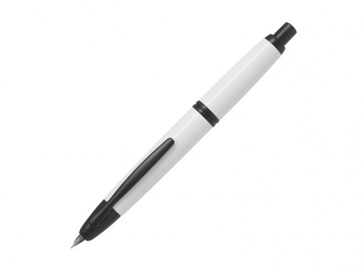 NALIV PERO PILOT CAPLESS BLACK TRIMS MAT BELO