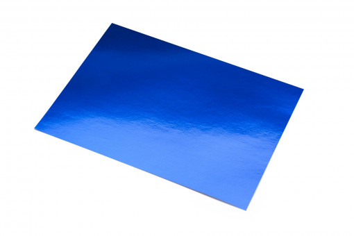 Papir aluminium metalik 50x65cm 225g Sadipal Fabriano S0020256 1/10 plavi
