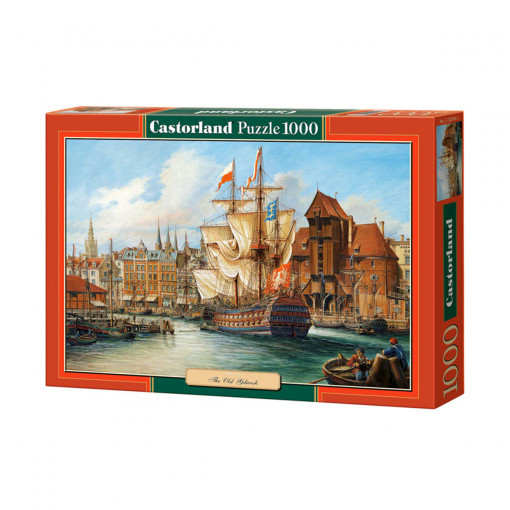 Puzzle 1000 delova c-102914-2 copy of the old gdansk castorland