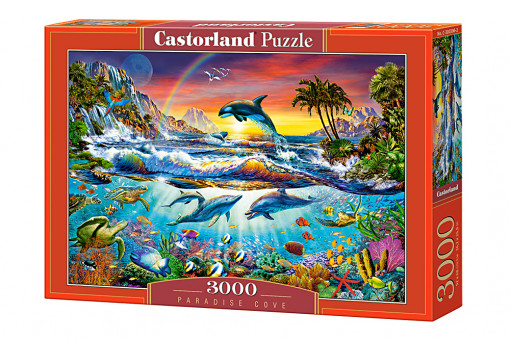 Puzzle 3000 delova c-300396-2 paradise cove castorland