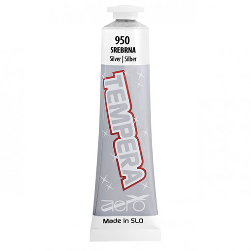 Tempera Aero 42ml srebrna 950