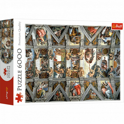 Trefl puzzle Sistine Chapel ceiling 6000 delova