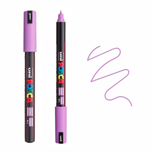 Uni Posca Paint Marker Pen PC-1MR -Lavender