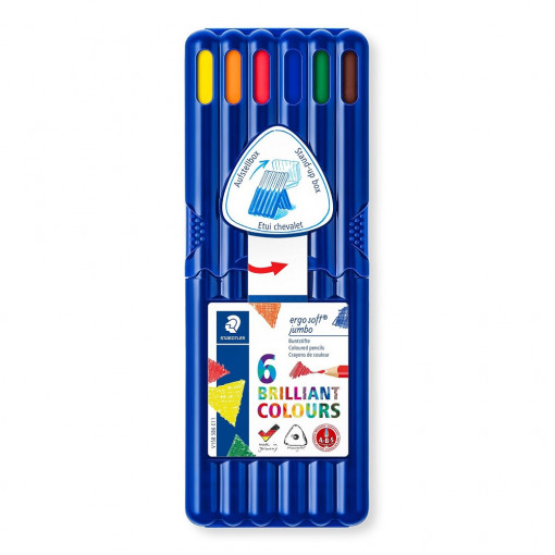 Drvene bojice Ergo soft lux 1/6 Staedtler
