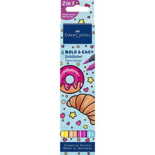Goldfaber sketch flomaster Faber-Castell World of fruits 1/4