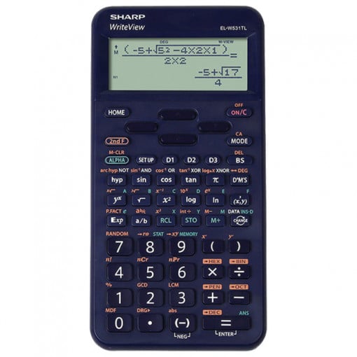 Kalkulator tehnički 16mesta 420 funkcija Sharp EL-W531TLB-BL plavi