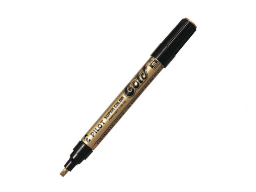 MARKER PILOT SUPER COLOR ZLATNI B