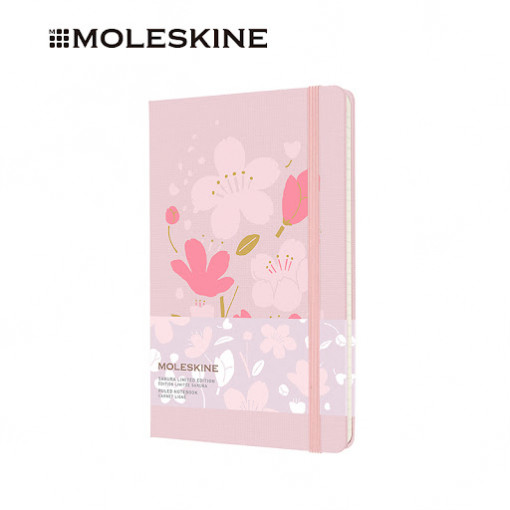 Moleskine Limited Edition Sakura Notebook, Hard Cover, Large