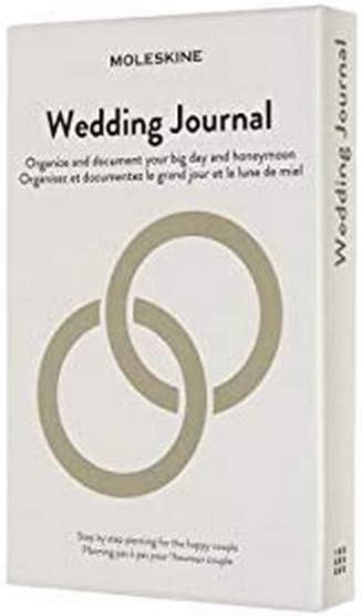 Moleskine Passion Journal Hard Cover Notebook, Boxed, Wedding, Large