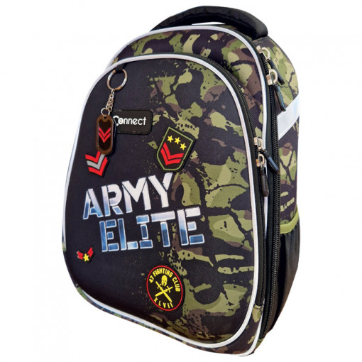 Ranac đački anatomski lagan XT Army Green 22.Connect
