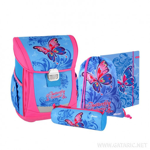 Torba set ''BUTTERFLY'' COOL 4-dijelova (Metalna kopča)