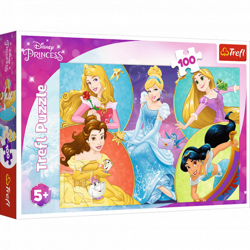Trefl Puzzle Meet sweet Princesses 100 delova