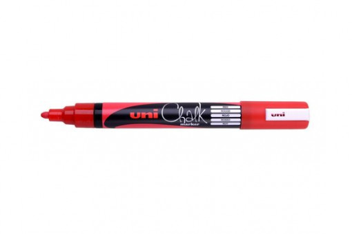 Uni CHALK PWE-5M CRVENI