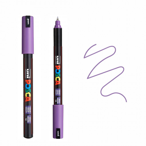 Uni Posca Paint Marker Pen PC-1MR - Violet