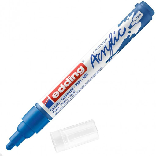 Akrilni marker E-5100 medium 2-3mm obli vrh