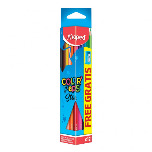 DRVENE BOJICE MAPED COLOR`PEPS M183213 1/12
