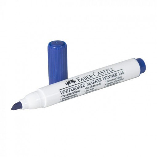 Faber Castell board marker kosi vrh plavi