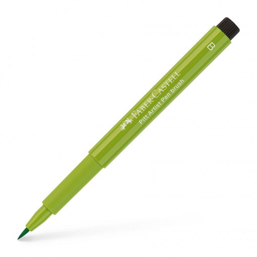 Faber-Castell Pitt artist Pen Brush India ink pen may green 170