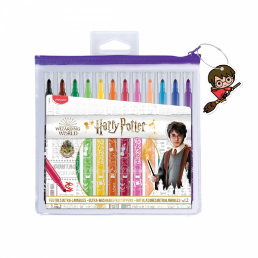 FLOMASTERI MAPED COLOR`PEPS HARRY POTTER