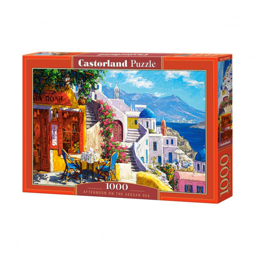 Puzzle 1000 delova c-104130-2 afternoon on the aegean sea castorland