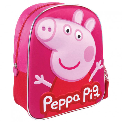 Ranac predškolski 3D Peppa prase Cerda