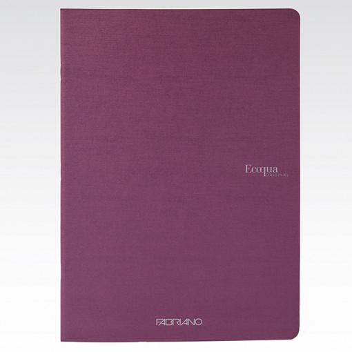 Sveska meki povez A4 karo 40L 90g EcoQua Fabriano ljubičasta (vino)